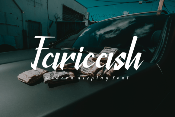 Faricash Font Poster 1