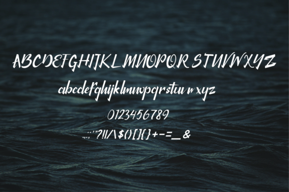 Faricash Font Poster 5