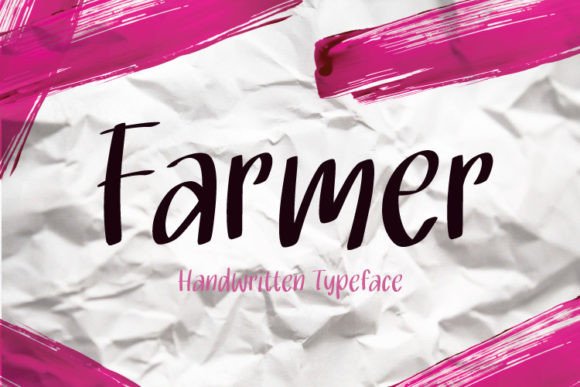 Farmer Font Poster 1