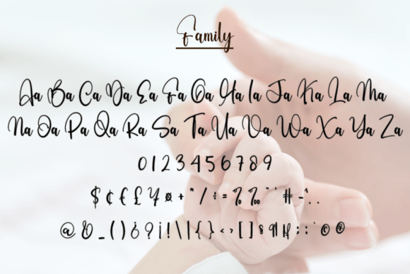 Farmhouse Font Poster 5