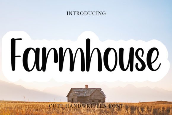 Farmhouse Font