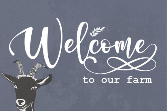 Farmhouse Font Poster 8