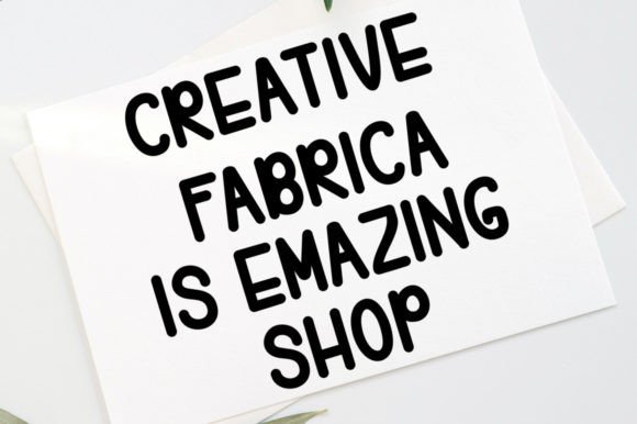 Farmhouse Font Poster 3
