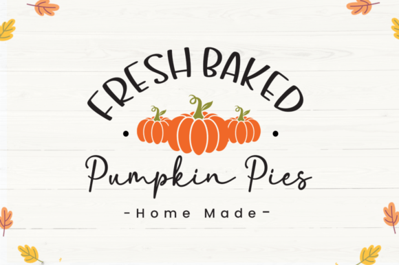 Farmhouse Pumpkin Font Poster 9