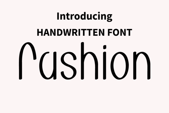 Fashion Font