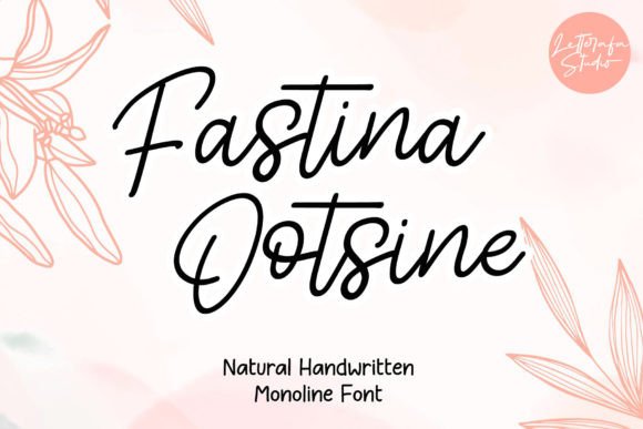 Fastina Ootsine Font Poster 1