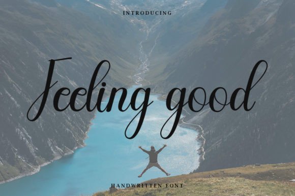 Feeling Good Font Poster 1