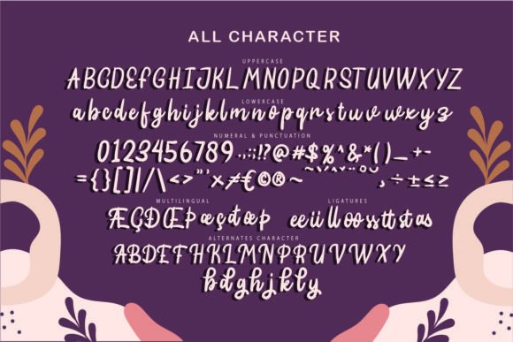 Fellicitas Font Poster 6