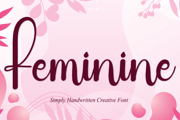 Feminine Font