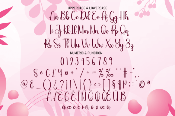 Feminine Font Poster 7