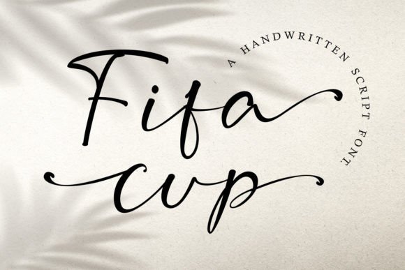 Fifa Cup Font Poster 1