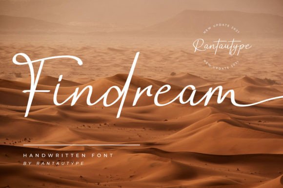 Findream Font Poster 1