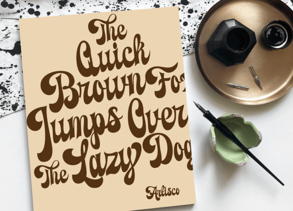 Fintage Community Font Poster 5
