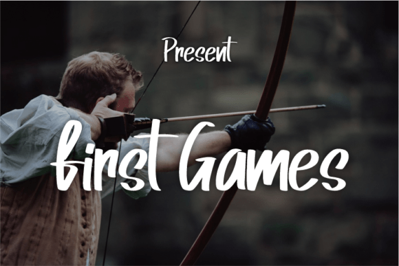 First Games Font