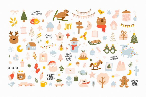 First Snow Font Poster 7