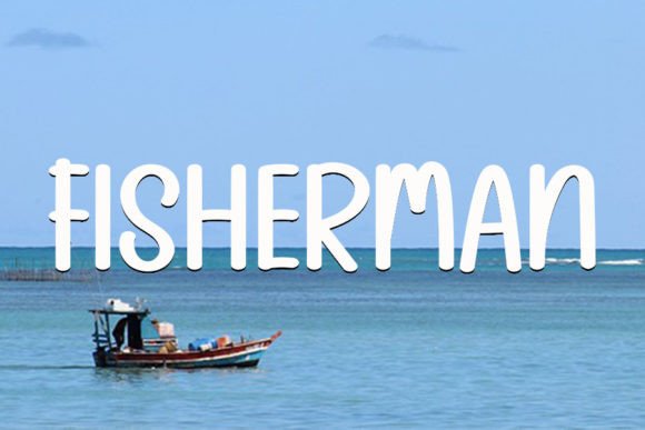 Fishery Font Poster 2