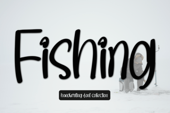 Fishing Font Poster 1