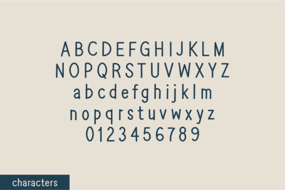 Flawlessly Font Poster 2