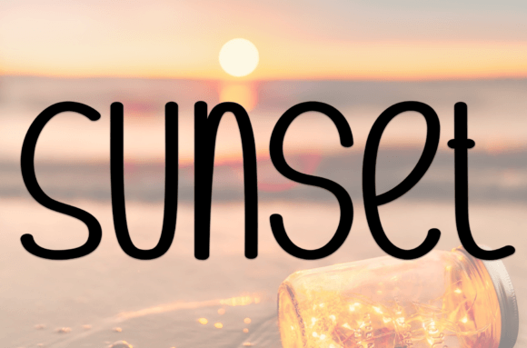 Flower Shoots Font Poster 4