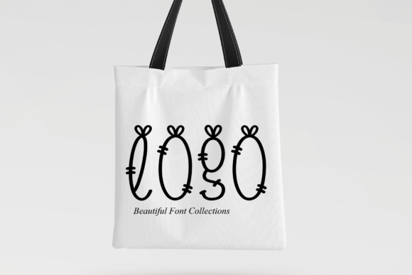 Flower Symbol Font Poster 2