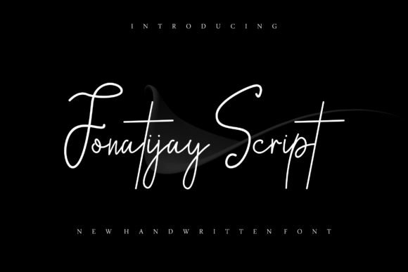 Fonatijay Font Poster 1