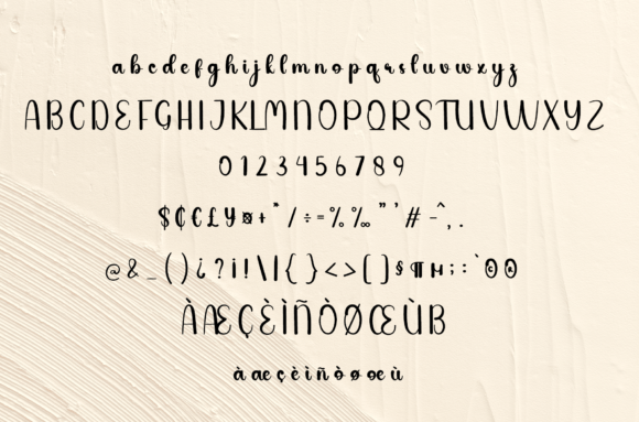 Food Chicken Font Poster 6