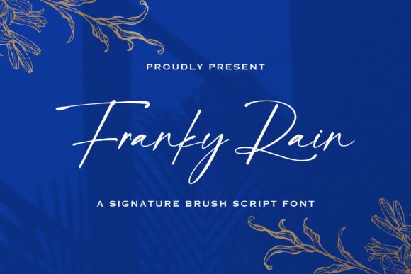 Franky Rain Font