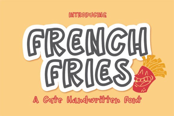 French Fries Font