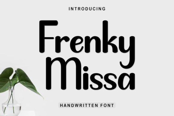 Frenky Missa Font Poster 1