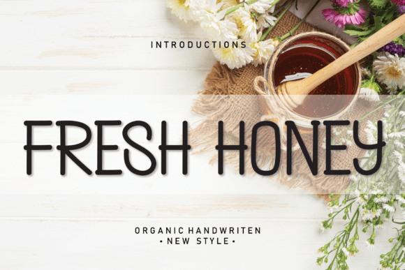 Fresh Honey Font Poster 1