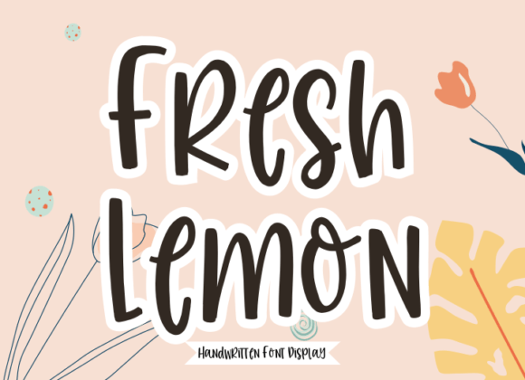 Fresh Lemon Font