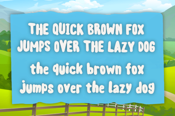 Fresh Milk Font Poster 4