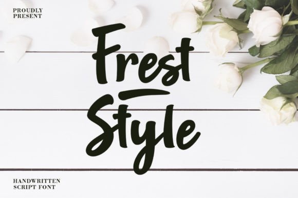 Frest Style Font Poster 1