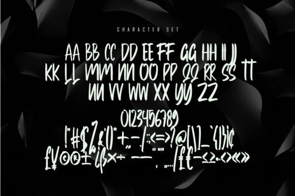 Frogs Font Poster 6