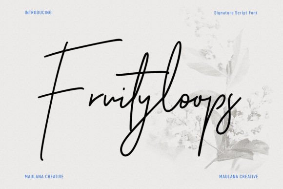 Fruityloops Font