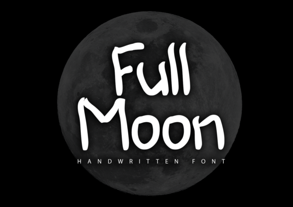 Full Moon Font