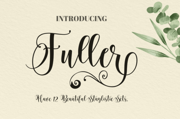 Fuller Font Poster 1