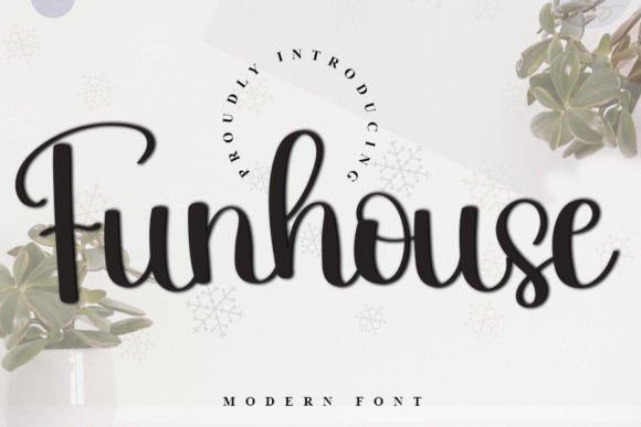 Funhouse Font Poster 1