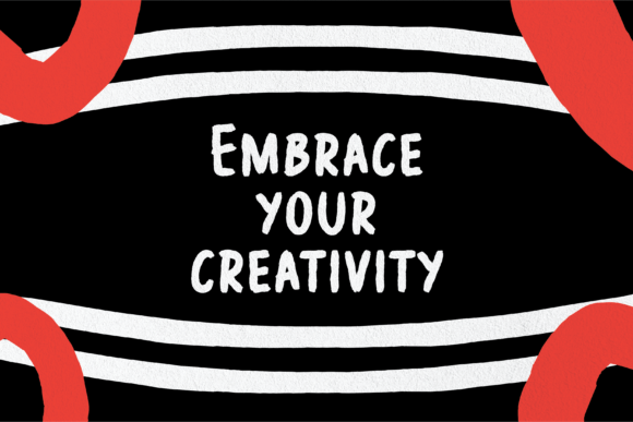Funky Brush Font Poster 2
