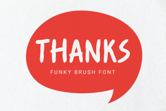 Funky Brush Font Poster 4