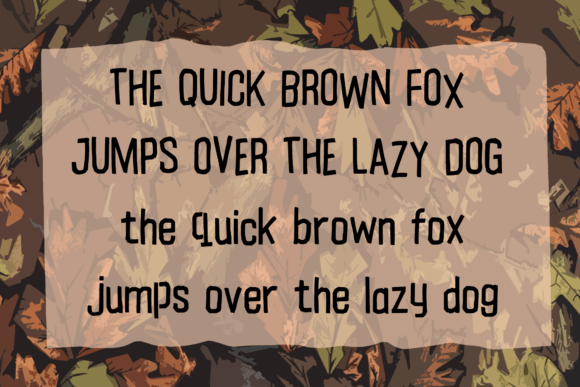 Funky Soldier Font Poster 4