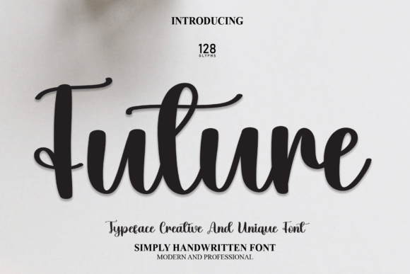 Future Font Future Font Poster 1