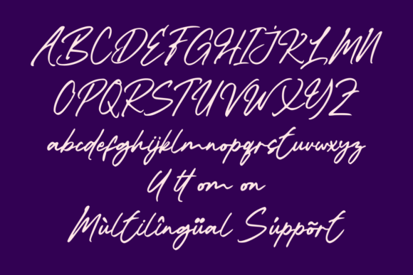 Gantol Font Poster 4