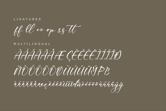 Gastiella Malinka Font Poster 14