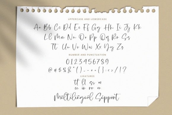 Gastonila Font Poster 6