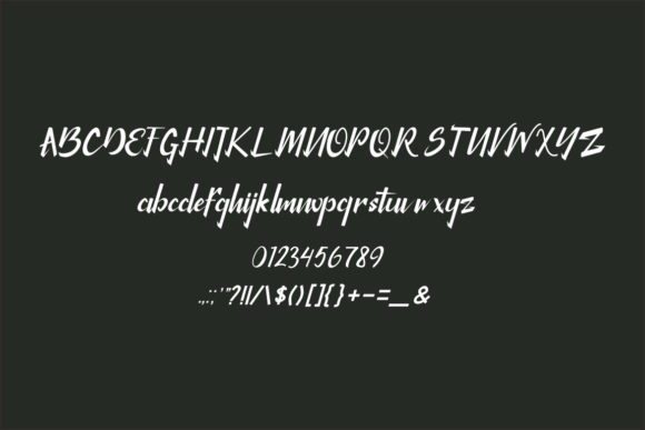 Gaterista Font Poster 5