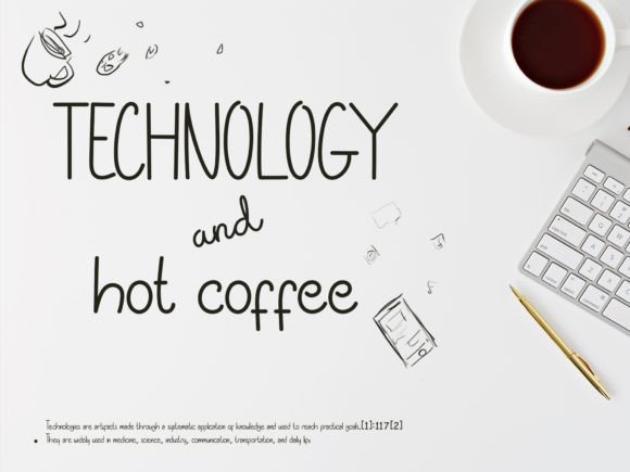 Geometi Ellia Font Poster 5