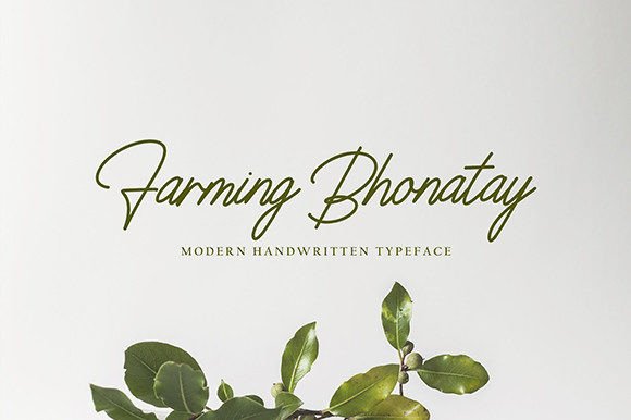 Geristha Font Poster 5