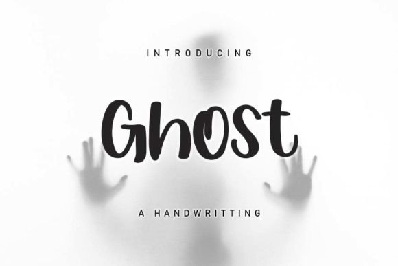 Ghost Font Poster 1