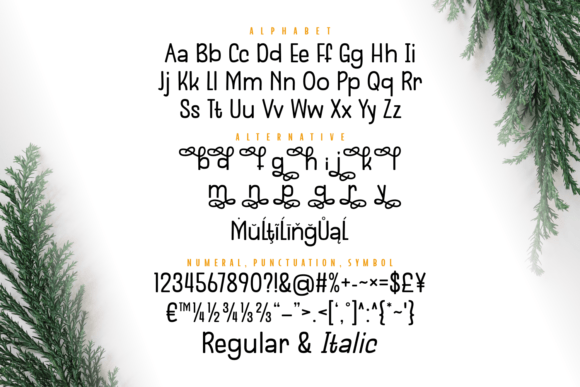 Gicela Font Poster 5